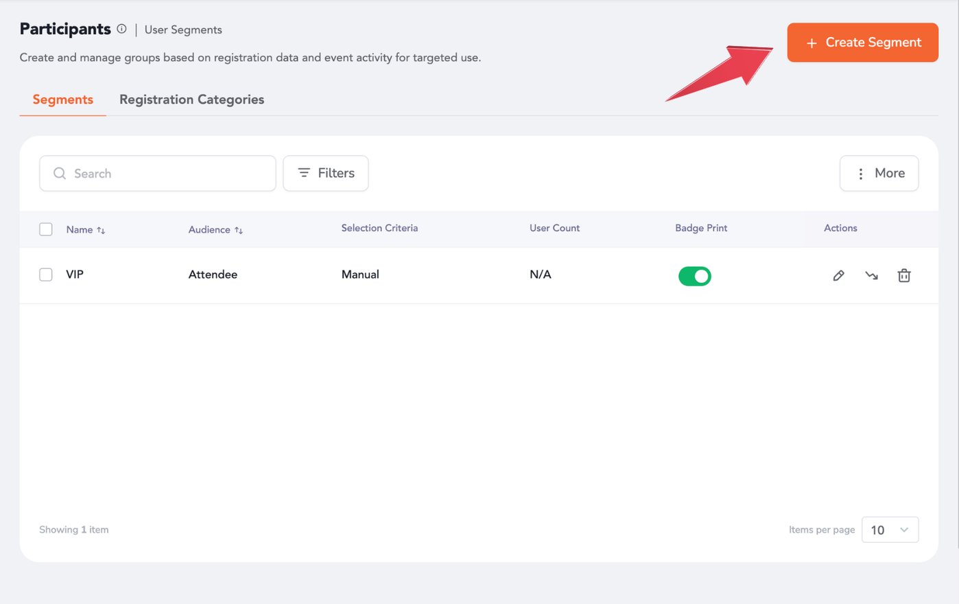 How to Create User Segments for Badge Printing