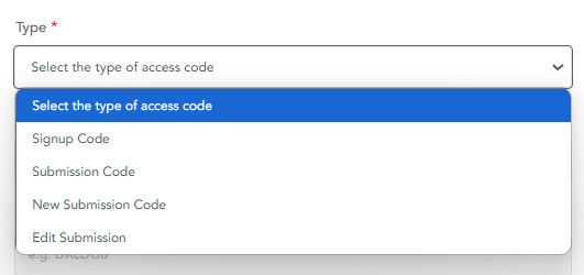 How to Set Up Access Codes