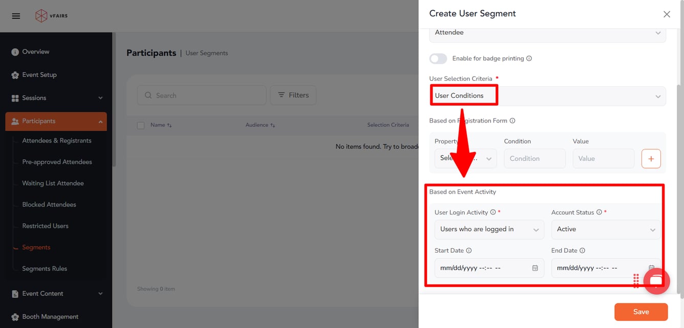 How to create and manage user segments