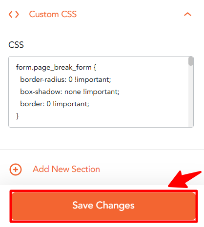 How to Add Custom CSS in Page Builder