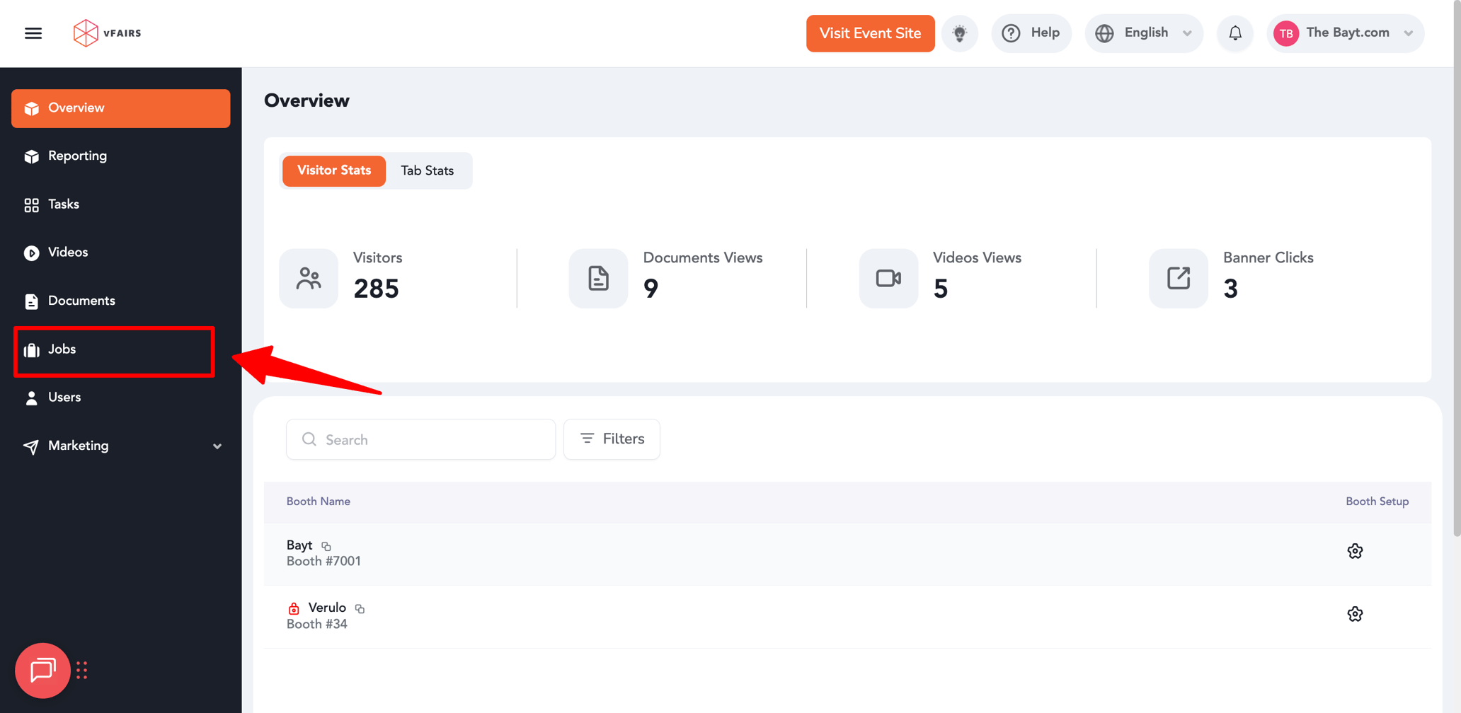 How to Enable the Jobs Module for Any Event Type